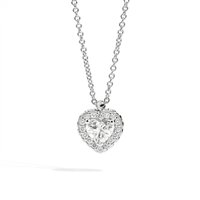 Collana Recarlo Donna Anniversary Love in Oro bianco Diamante 0.27 Ct P67SC002/023 - P67SC002/023